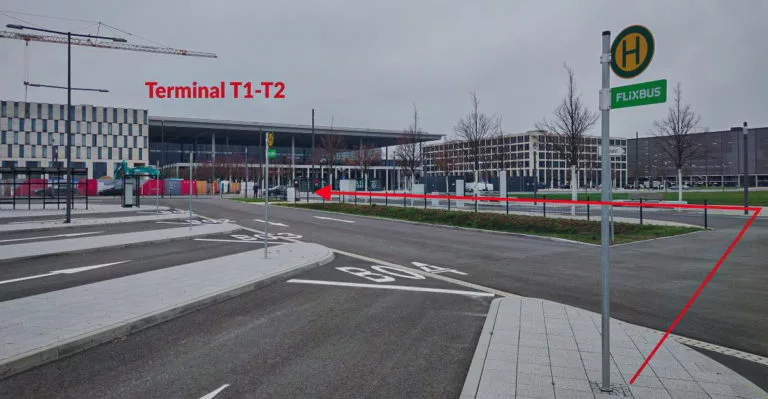 przystanek follow me berlin brandenburg, berlin ber t1 follow me, przystanek follow me ber t1, przystanek interglobus follow me brandenburg t1