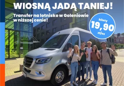 Studenci jadą taniej na lotnisko Goleniów