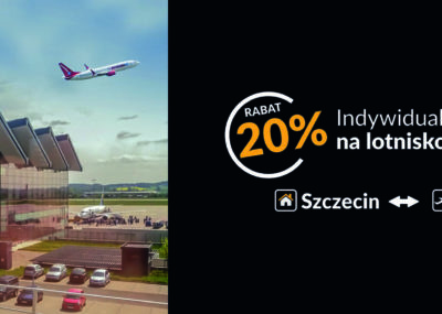 Promocja! Transfer na lotnisko Gdańsk 20% taniej!