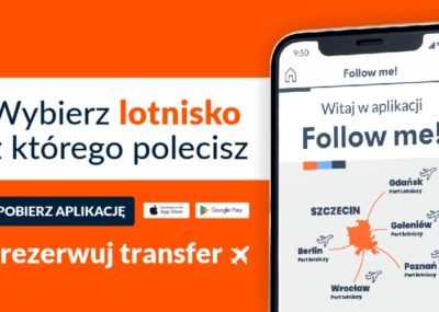 Pobierz aplikację Follow me! Sprawdź nowości dla pasażerów